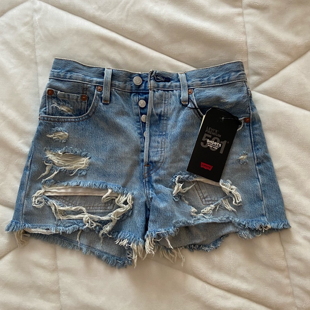 Women’s Levi’s 501 High Rise Jean Shorts